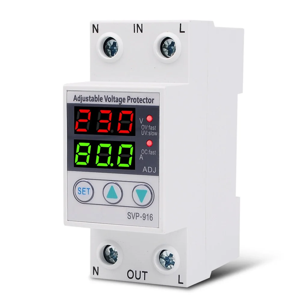 Adjustable Voltage Current Protection For Power Protection As Shown Over Voltage Protection Real-time Monitoring