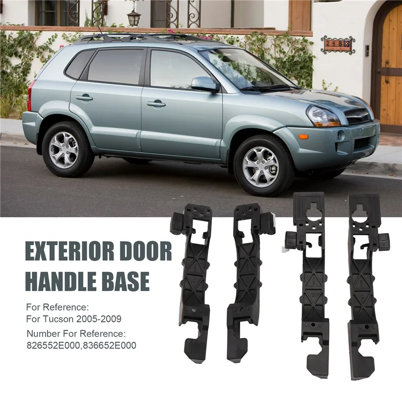 

Прочная передняя/задняя левая/правая внешняя дверная ручка для Hyundai Tucson 2005 2006 2007 2008 2009 826552E000 836652E000