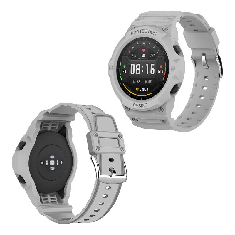 Ốp Silicone Viền Bảo Vệ Cổ Tay Dây Đeo Đồng Hồ Cho Xiaomi Mi Dây Đồng Hồ Màu Sắc Thể Thao Ban Nhạc Dây Lưng Phụ Kiện Thông Minh