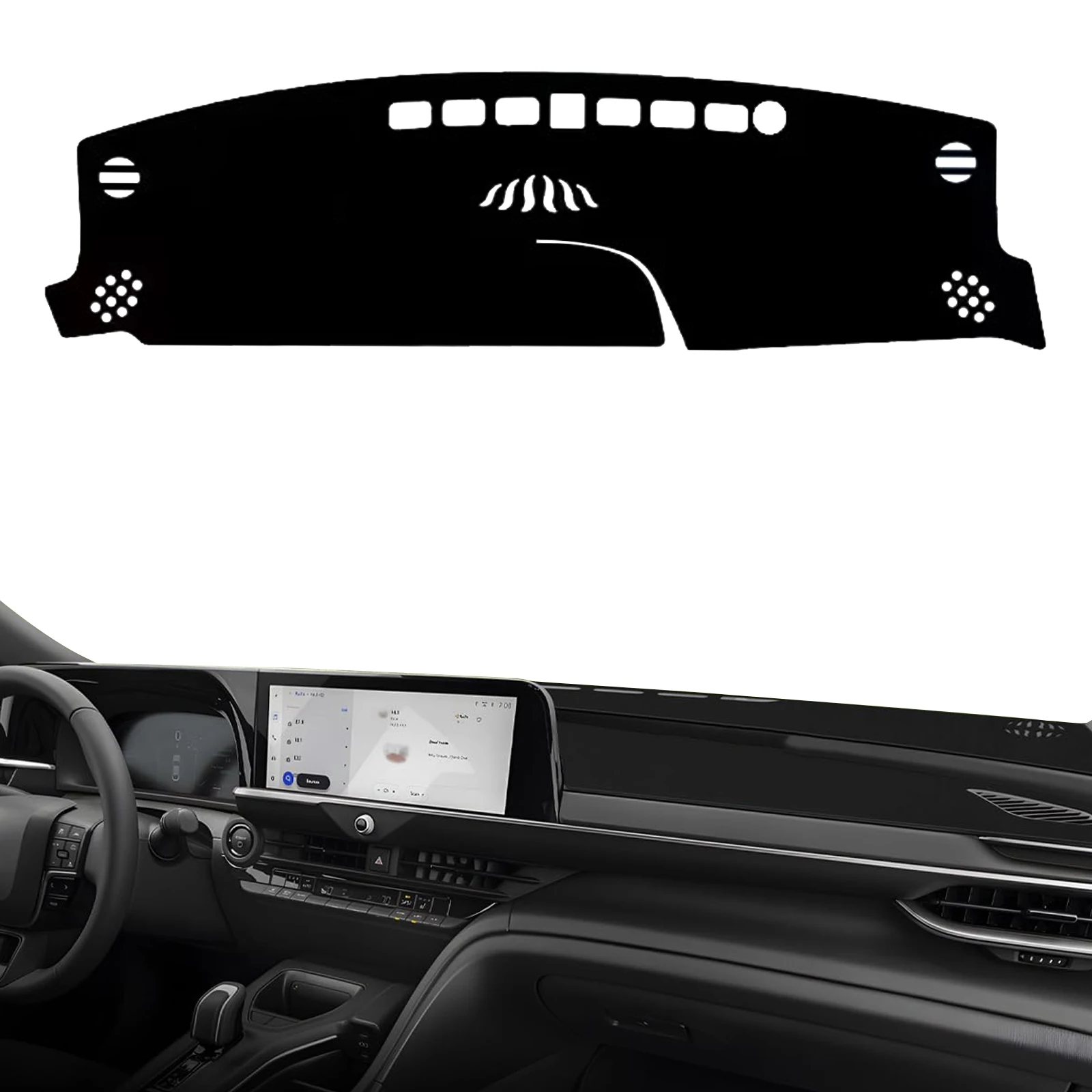 

for Toyota Crown 2022-2025 Platinum S235 Car Dashboard Cover Sunshade Non‑Slip Protector Dash Mat Interior Decor Pad Accessories