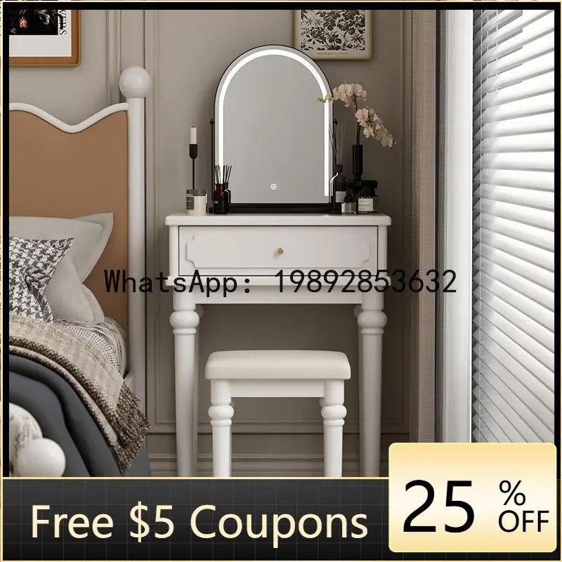 

Z3 solid wood dresser bedroom bedside storage makeup desk