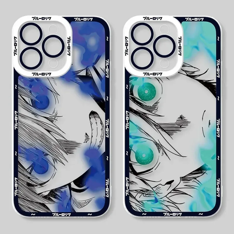 Anime BLUE LOCK Case For Xiaomi Redmi Note 13 12 11 Pro Plus 4G 5G 12S 11S 10 10S 9 9S 8 13C 12C 10C Soft Silicone Back Cover