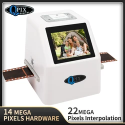 22 MP 110 135 126KPK Super 8 Pellicola per Diapositive Negative Photo Scanner 35 millimetri Scanner Digital Film Converter