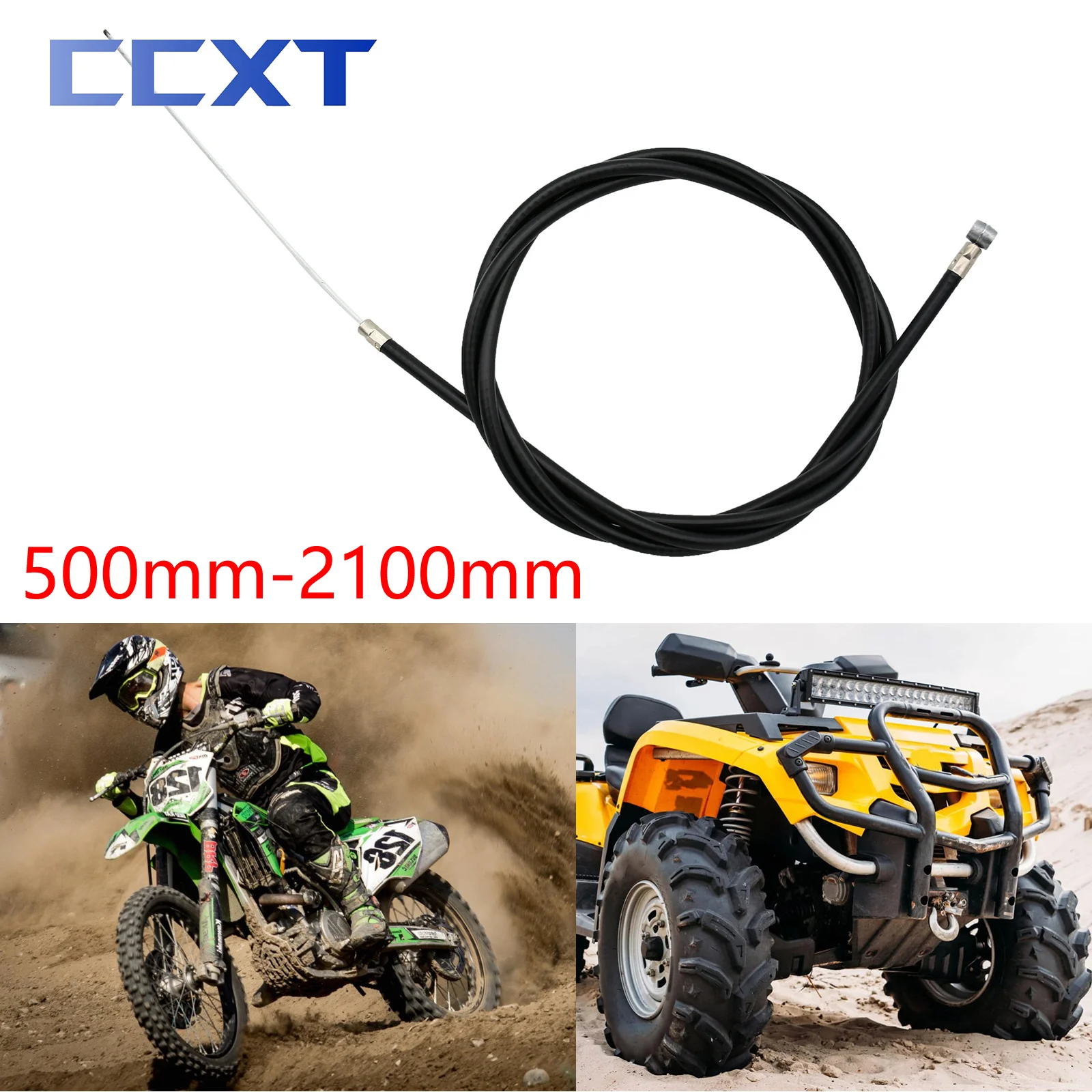 500mm-2100mm Universal Brake Cable Line For ATV Motorcycle Dirt Bike Motocross Electric Scooter Mini Kids Minimoto Universal