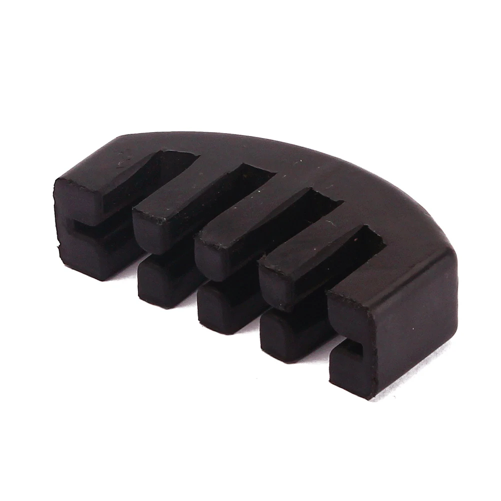 

Heavy Duty Rubber Violin Practice Mute for Silent Playing Reduce Sound Level Maintain Tone Quality Bridge Protector