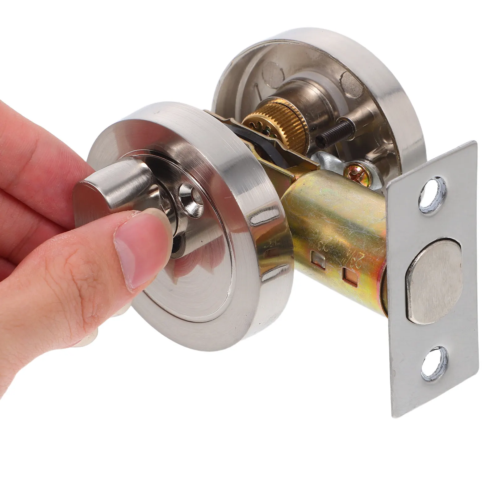

Elegant Single Cylinder Deadbolt Zinc Alloy Keyed Lock for Door Deadbolt Security Front Back Door Reliable Bolt Lock