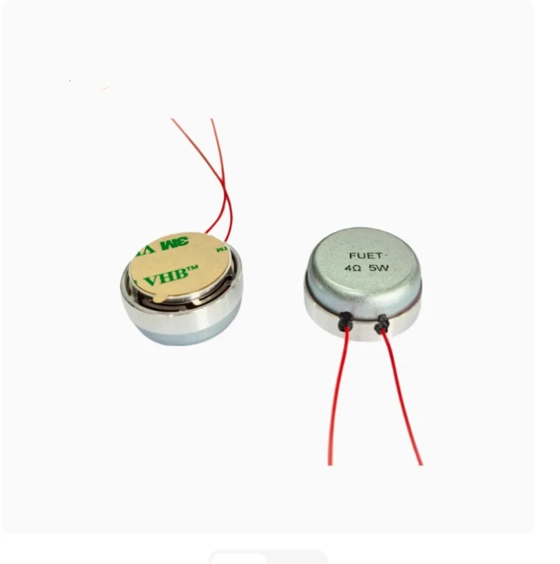 GHXAMP 30mm High Power Resonant Speaker (4Ω 5W) - Vibration Transducer for Massage Therapy 2PCS