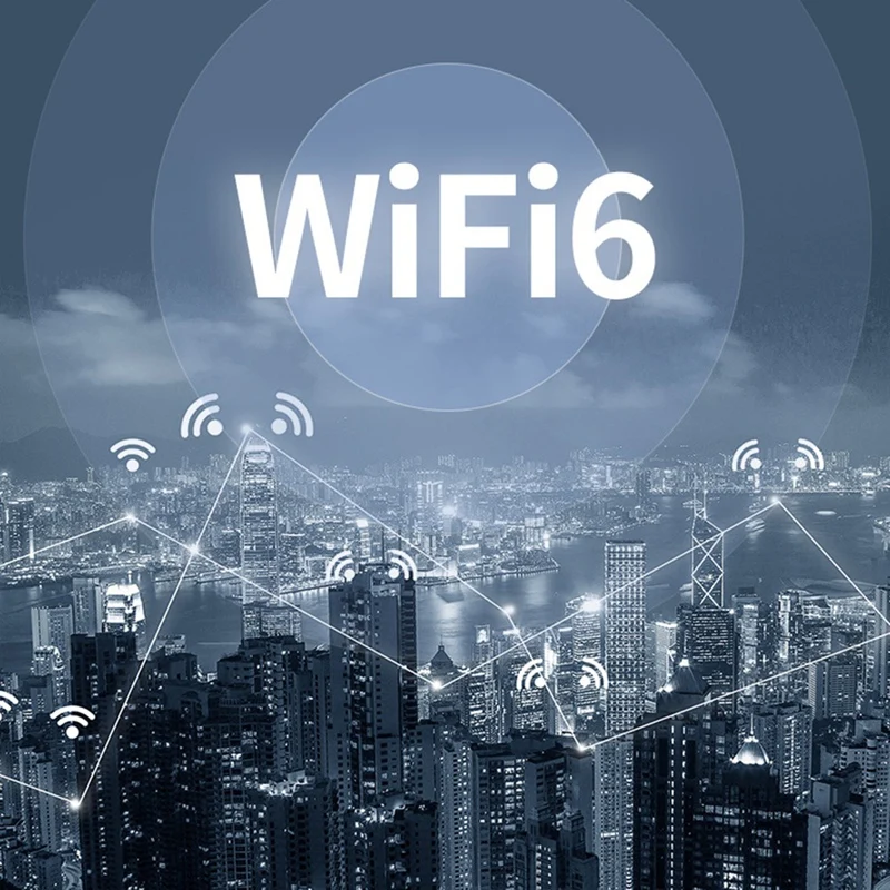 НОВИНКА-1800 Мбит/с Wi-Fi 6 USB-адаптер 5G/2,4 ГГц Wi-Fi Беспроводная сетевая карта Антенна с высоким коэффициентом усиления