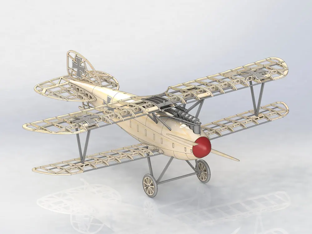 Echtes falke statisches flugzeug modell albatross 500mm flügels pann weite laser geschnittenes basla holz flugzeug aero modelismus zum dekorieren sammeln – Detail 22