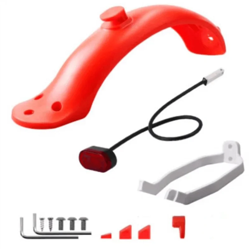 

Classy-для Xiaomi M365/M365 Pro, комплексный комплект заднего брызговика, аксессуары для электрических скутеров: стоп-сигнал, защита от грязи