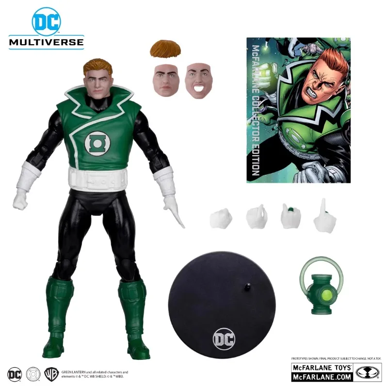 

In Stock McFarlane Original Collector Gai Green Lantern Cold Captain 1/10 Limited Mobile Phone Model Collection Holiday Gifts