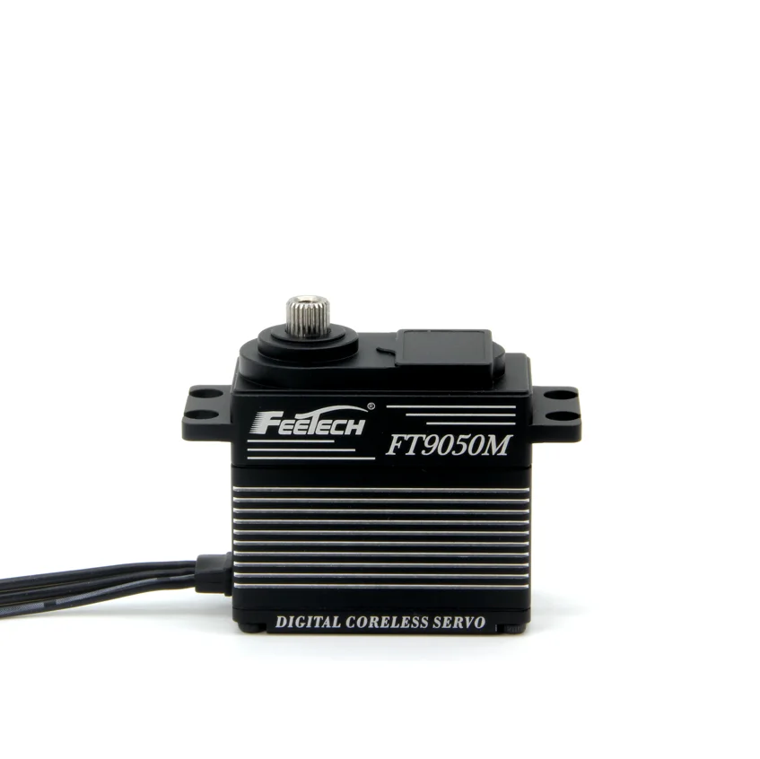 RC Coreless Motor 50KG 0,078sec 7,4V FT9050BL Coreless Hochspannungs-Digital-IP66 Wasserdichtes Servo für RC Car Programmierbarer Motor