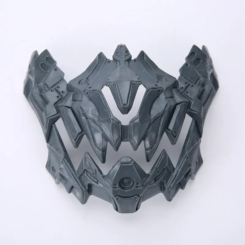 Japanse Anime Rol Mechanisch Snavelmasker Felle Monster Masker Tijger Schedel Half Gezichtsmasker Sci Fi Mechanische Monsters Cosplay Maskers