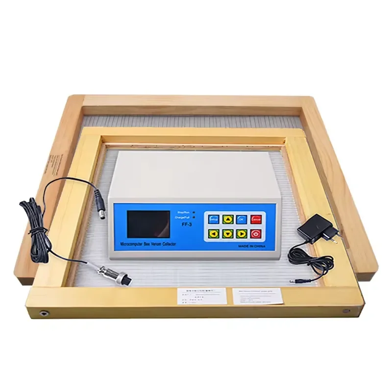 Queen Excluder Type Bee Venom Collector, Microcomputer Assisted Beekeeping Tool for Efficient Bee Venom Collecting