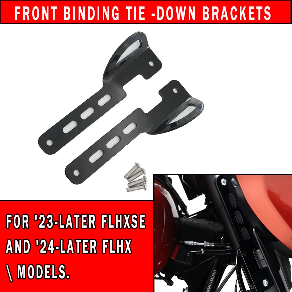 

Подходит для Harley FLTRXSE 2023 SLHT, рулевое и раздвижное управление 2024, новый аксессуар для мотоцикла, передний кронштейн для крепления