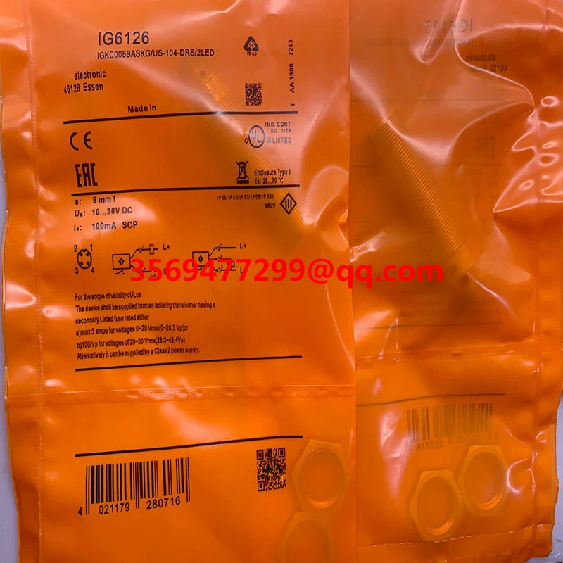 

Brand new stock IG6126 IG5647 IG5539 IG5667 IG5883 IG5893 Proximity switch sensor