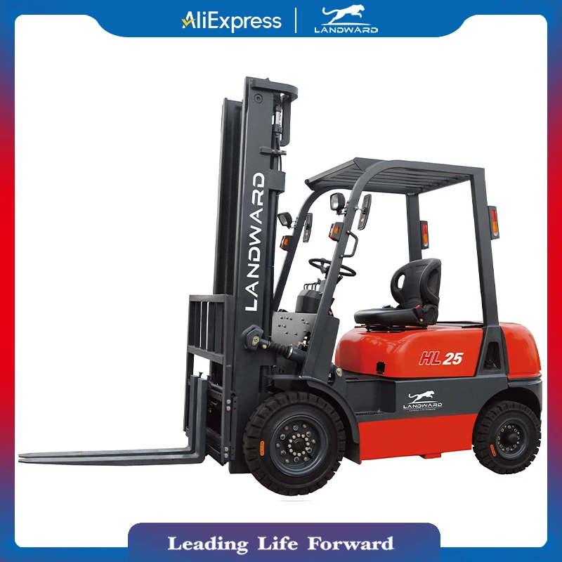 

Factory Logistics Load Transporter Small Lifting Forklift Wholesale 3 Ton Home 4×4 Wheeled Mini Diesel Forklift Customized Sale