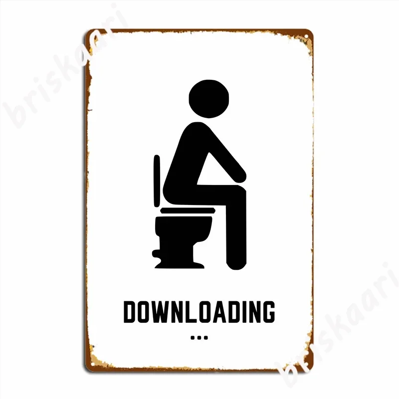 Downloading Funny Bathroom Metal Sign Club Home Kitchen Mural Painting Retro Tin Sign Poster