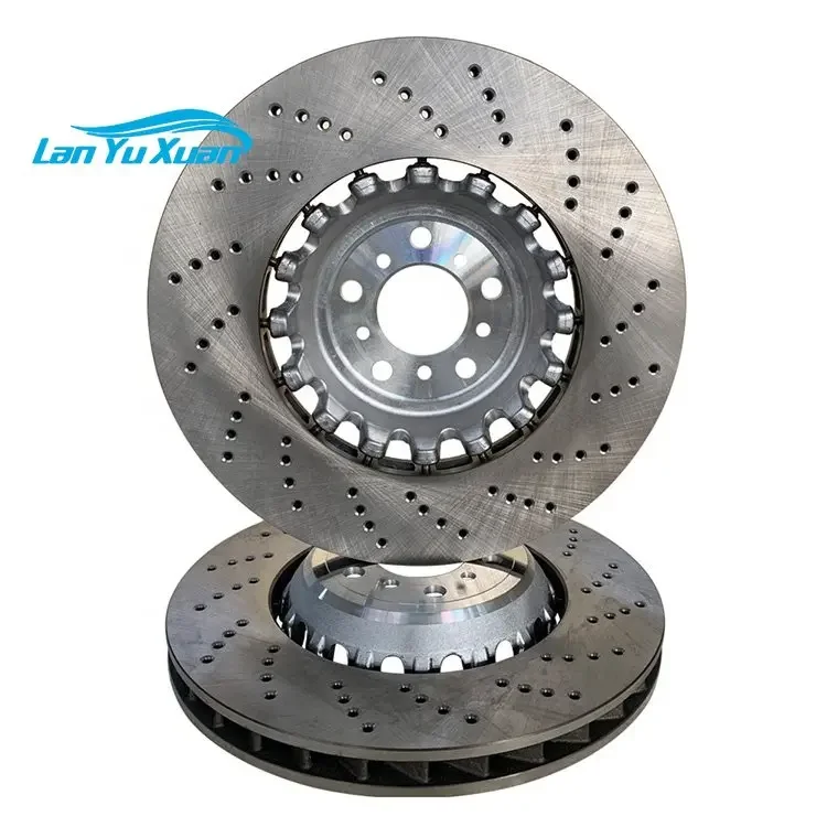 34112284101 Cross Drilled Rotors and Brake Disc for  m5