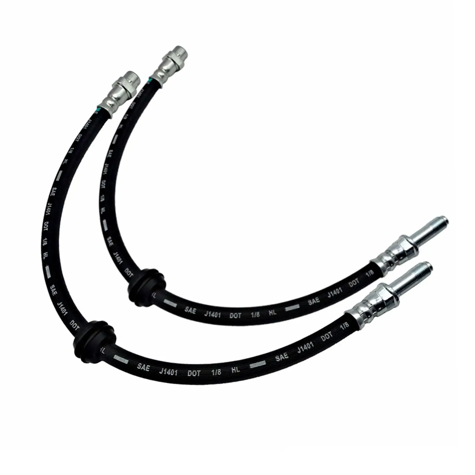 

2 Pieces Durable Brake Hose Line Easy Installation 34321165587 34326766966 for BMW 3er (E46) Z4 E85 Repair Direct Replaces