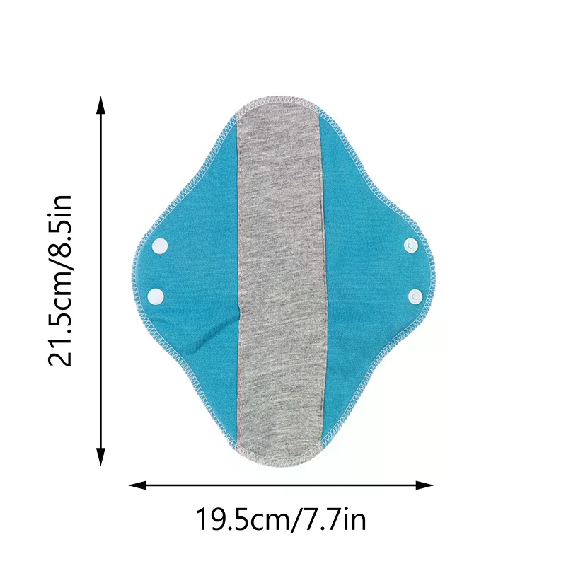 1/4 قطعة منصات القماش رقيقة لينة القطن قابل للغسل المؤنث بطانات اللباس الداخلي الفوط الصحية منديل اليومية قابلة لإعادة الاستخدام منصات النظافة الحيض