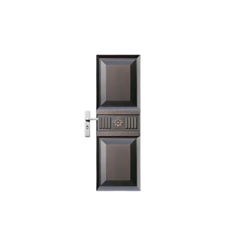Light Luxury Modern Iron Door Household Entrance Simple Metal Texture Strong Anti Theft Security Door