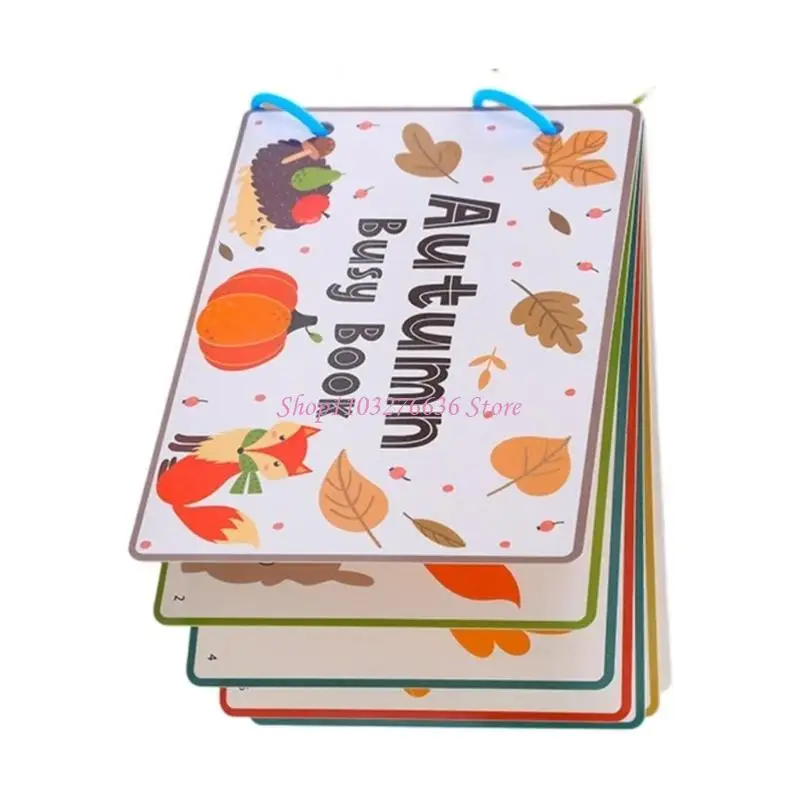 R6FD Multi Functional Tearable Stickers Activity Book For Cognitive Growth With Durable Child Safe Pages