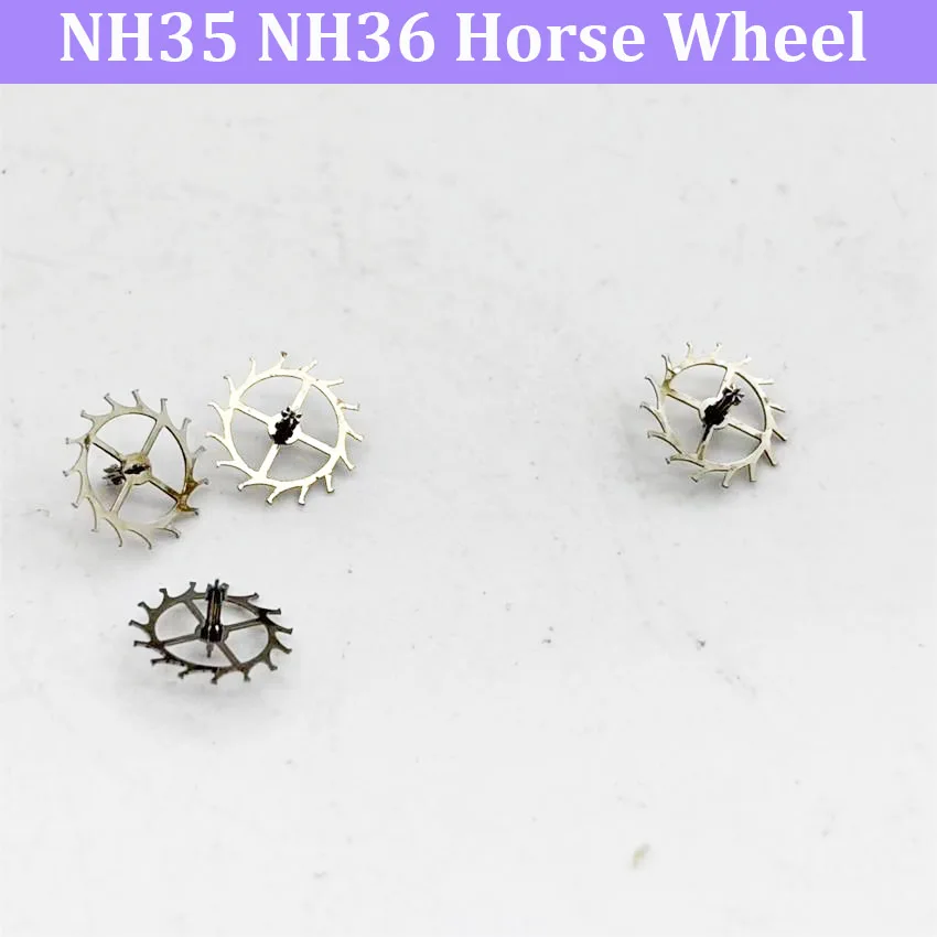Watch Repair Parts NH36 NH35 Horse Wheel Movement Accessories Escapement Lotus Wheel Repair for Watchmakers