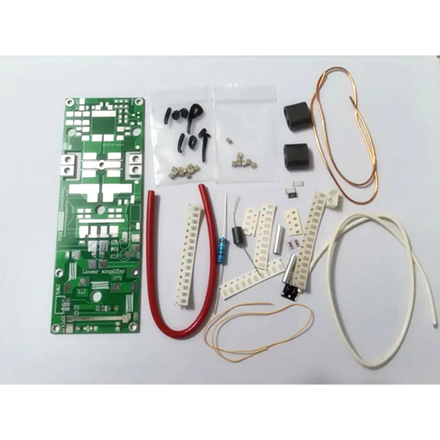 Imagem -02 - Amplificador Linear de Potência rf Kit Faça Você Mesmo sem Tubo Mos Vhf cw Ssb Ft8 Rtty Eme fm Radioamador 88180mhz Mrf300 500w