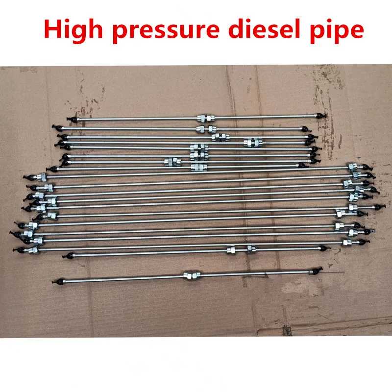 New Arrival!Common Type 6x2mm 60CM 80CM 100CM High Pressure Diesel Tube Pipe For Diesel Pump Test Bench, Diesel Test Bench Part