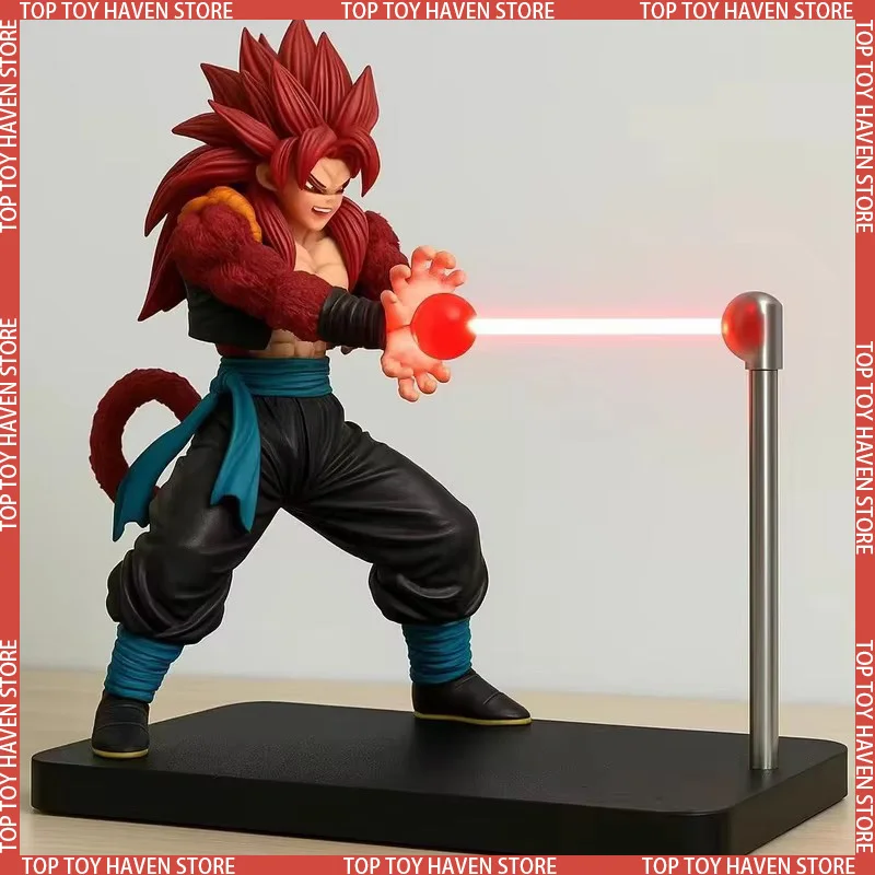 

New Dragon Ball Light LáMpara Goku Kamehameha Lamp Vegeta Light Touch Magnetic Creative Desk Decoration Cool Model Doll Gifts