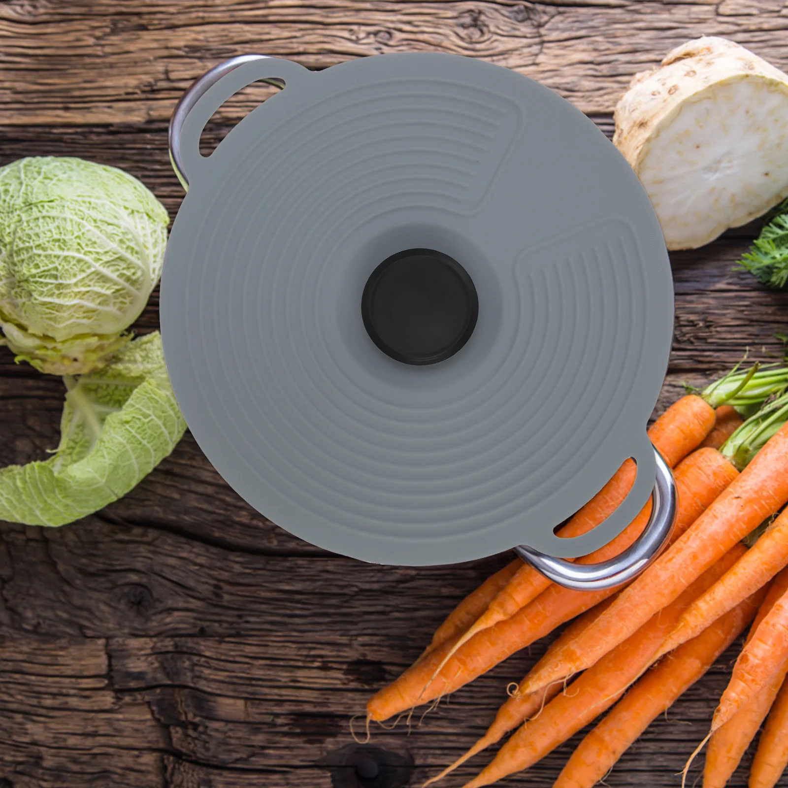 1 قطعة شفط سيليكون تمتد غطاء الإبداعية إمدادات المطبخ الطازجة حفظ غطاء قدر الغذاء غطاء إمدادات المطبخ