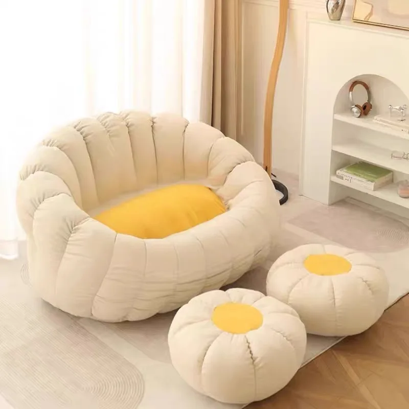 Lazy Sofa Cloud Like Feeling Can Lie Down or Sleep in The Bedroom Sofa, Human Dog Bed, Leisure Lounge Chair,Living Room Sofa