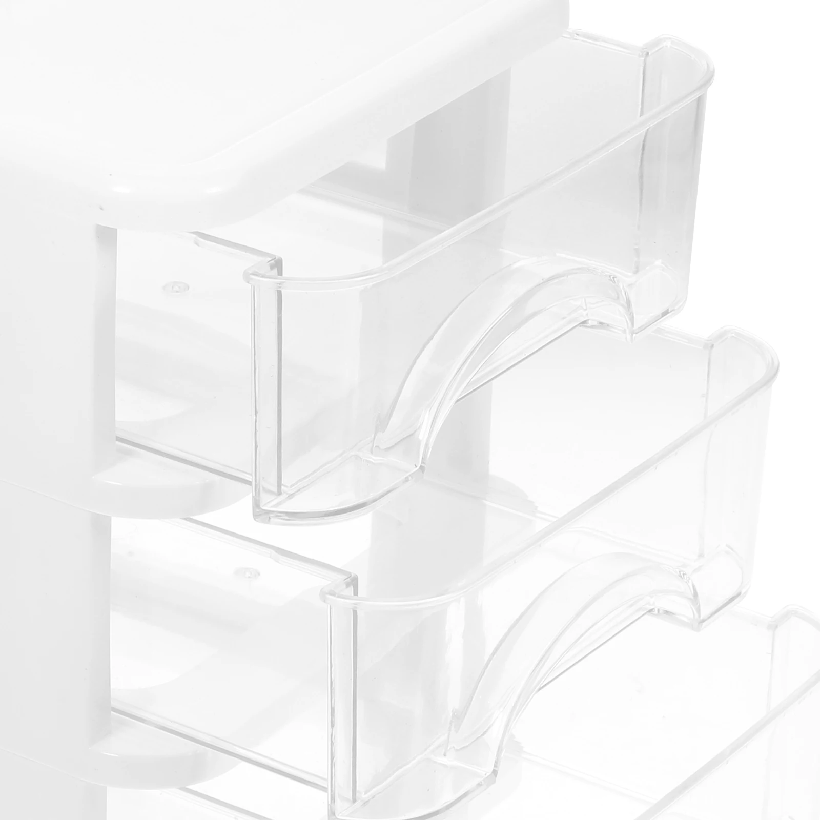

Sturdy Plastic Desk Organizer Drawer Stationery Box Office Supplies Storage Multi-Layer Desktop Shelf Stationery Holder