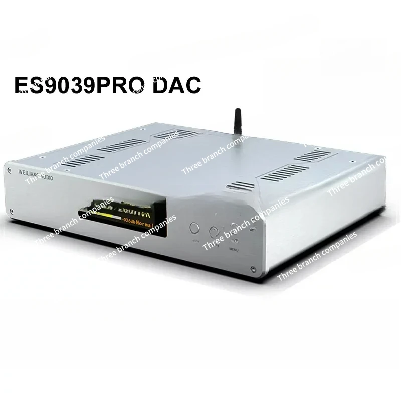 DC300 Dual Core ES9038PRO ES9039PRO 5.0 Balanced HiFi Audio DSD DAC Decoder Amanero USB Remote Control