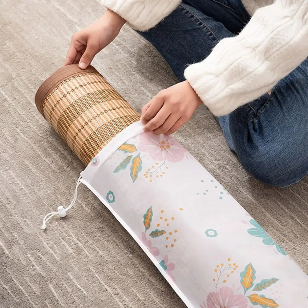 

PEVA крутой коврик для хранения, пылезащитный влагостойкий бамбуковый коврик, складной водонепроницаемый прямой бамбуковый коврик для ванны, домашний чехол