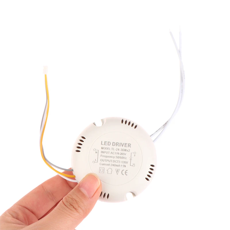 8-24W/25-36W LED Driver light Ceiling Power Supply Double color lighting  AC176-265V