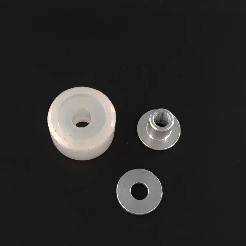 Imagem -03 - Almofada de Borracha de Roda de Silicone Resistente ao Desgaste Acessórios de Máquina de Tampando