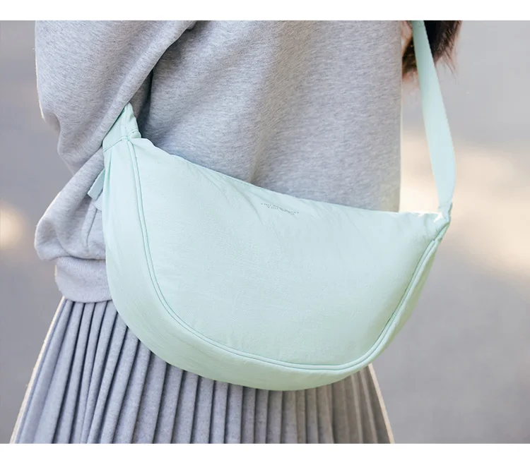 Semir Umhängetasche für Damen, 2025, neue Brusttasche, Macaron-Farbe, Knödeltasche, minimalistische Hüfttasche, Schultertasche – Detail 15