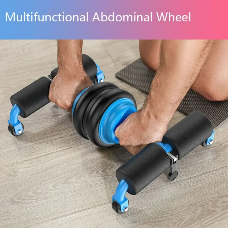 N64 Multifunctional Abdomen Wheel Home Gym Multifunctional Exercise Fitness Equipment Push-ups Abdomen Waist Beauty Machine SJ