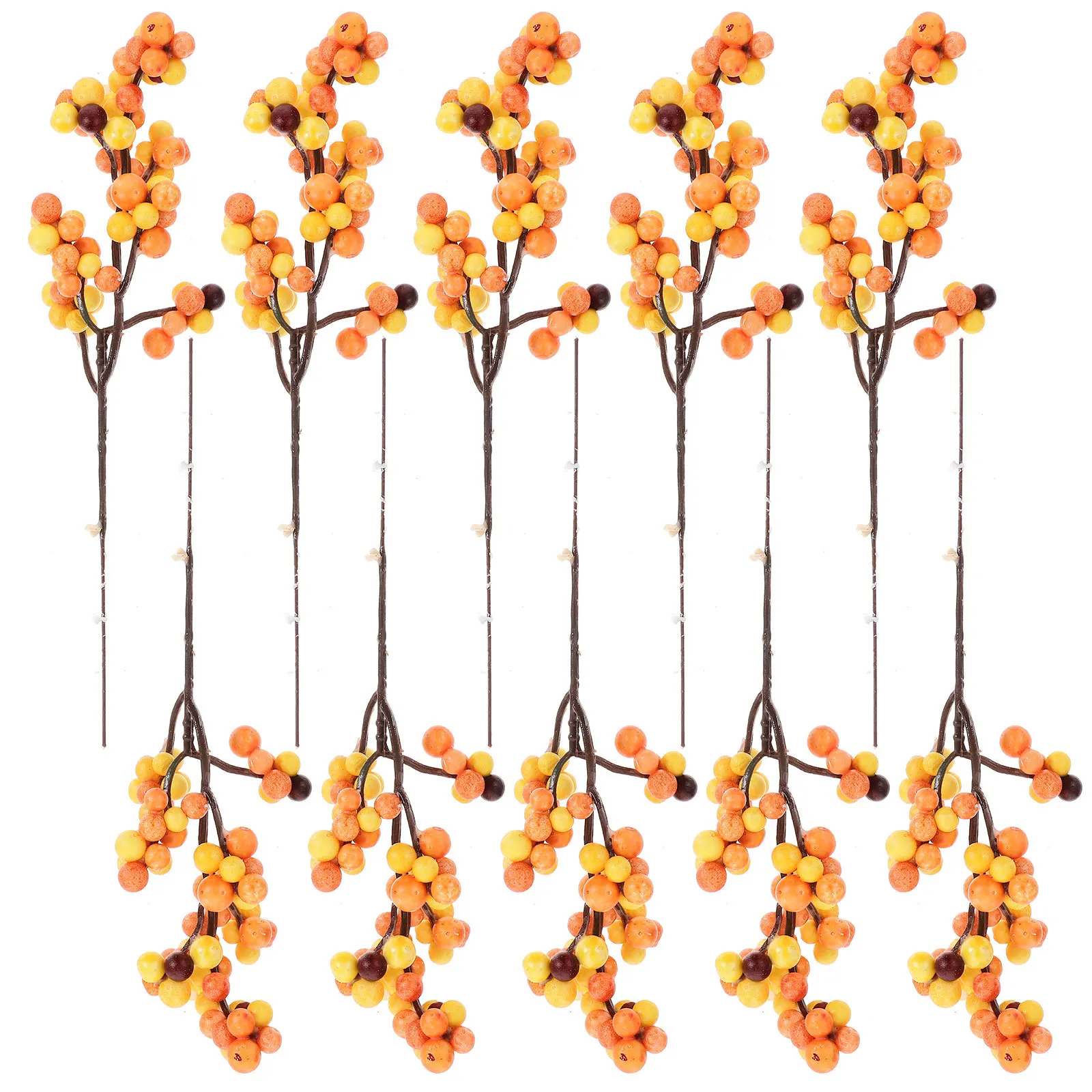 

12Pcs Festive Christmas Berry Stems Artificial Berry Branches for Holiday DIY Flower Arrangement Decor Christmas Decoration
