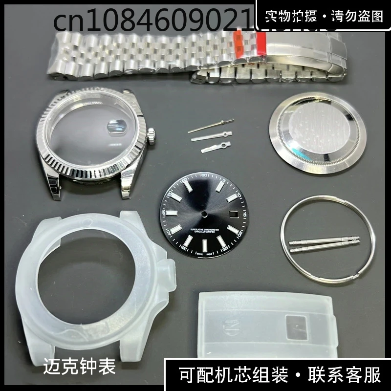 Assemble watch accessories Case adapted to ETA2824 2836 3235 movement 904 steel case cover 41MM