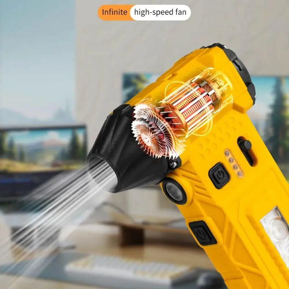 110000 دورة في الدقيقة توربو مروحة عنيفة محرك بدون فرشاة عالية السرعة منفضة هواء كهربائية عرض الطاقة منفاخ هواء قوي مغناطيسي قوي #4