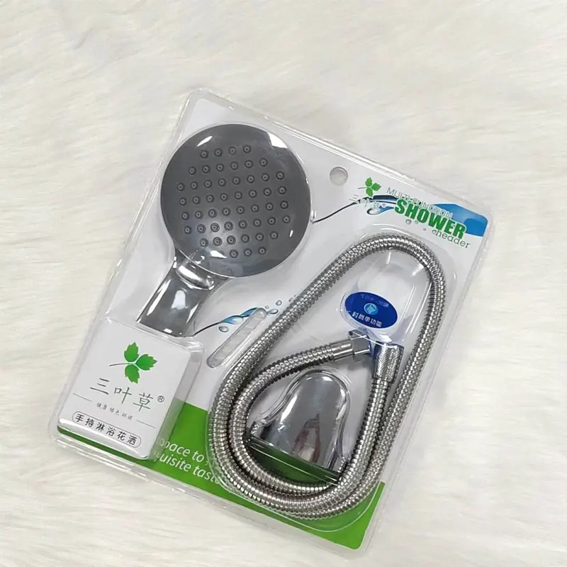 

Bathroom Toilet Shower Head Pressurized Rain Shower Handheld Bath Showerhead Single Head with Shower Hose Accessory for Home Use