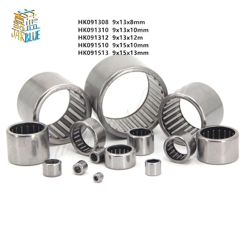 2-10Pcs  bearing HK0908 HK0910 HK0912 HK091510 HK091513 Needle Roller Bearings