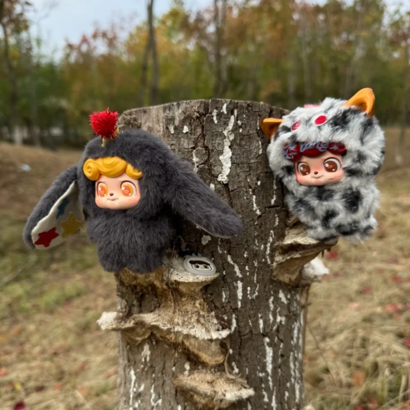 حار Q.Kid صندوق أعمى موجة نادي سلسلة كاواي صغيرة جديدة قلادة اللعب جمع الحلي الشكل دمية Q. طفل صندوق غامض مفتاح سلسلة هدية