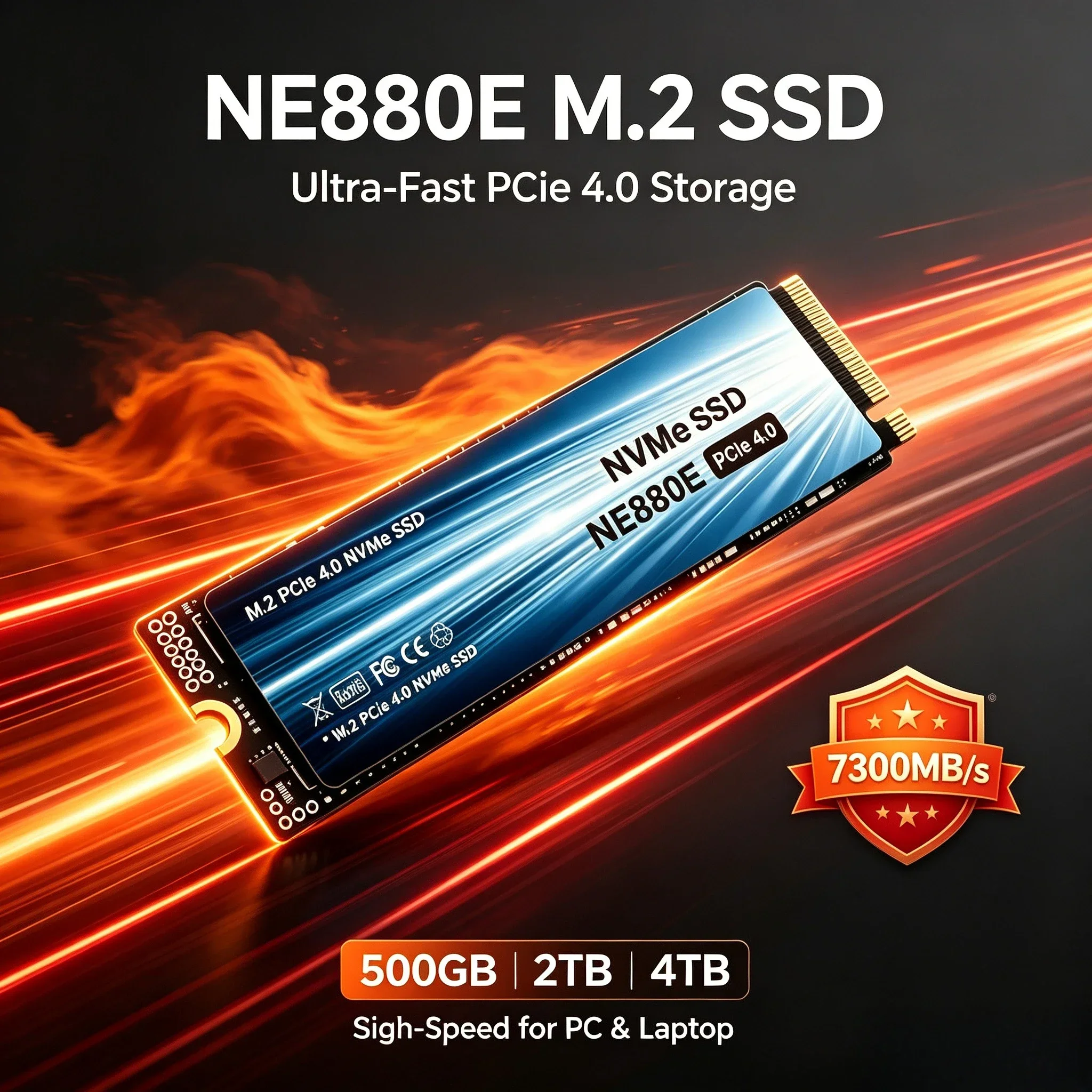 Original M.2 NVMe PCIe 4.0 NE880E SSD 500GB 1TB 2TB 4TB SSD M.2 2242 PCIe Hard Drive Disk Internal Solid State Drive for Laptop