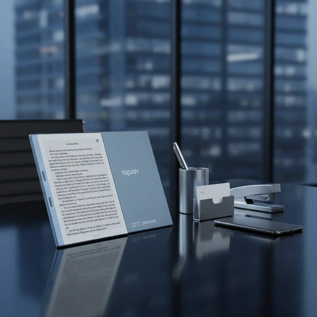 

E-Ink Paper-Like E-Reader Lightweight & Portable 5.76" Screen Android OS Wi-Fi Store Thousands Of E-Books