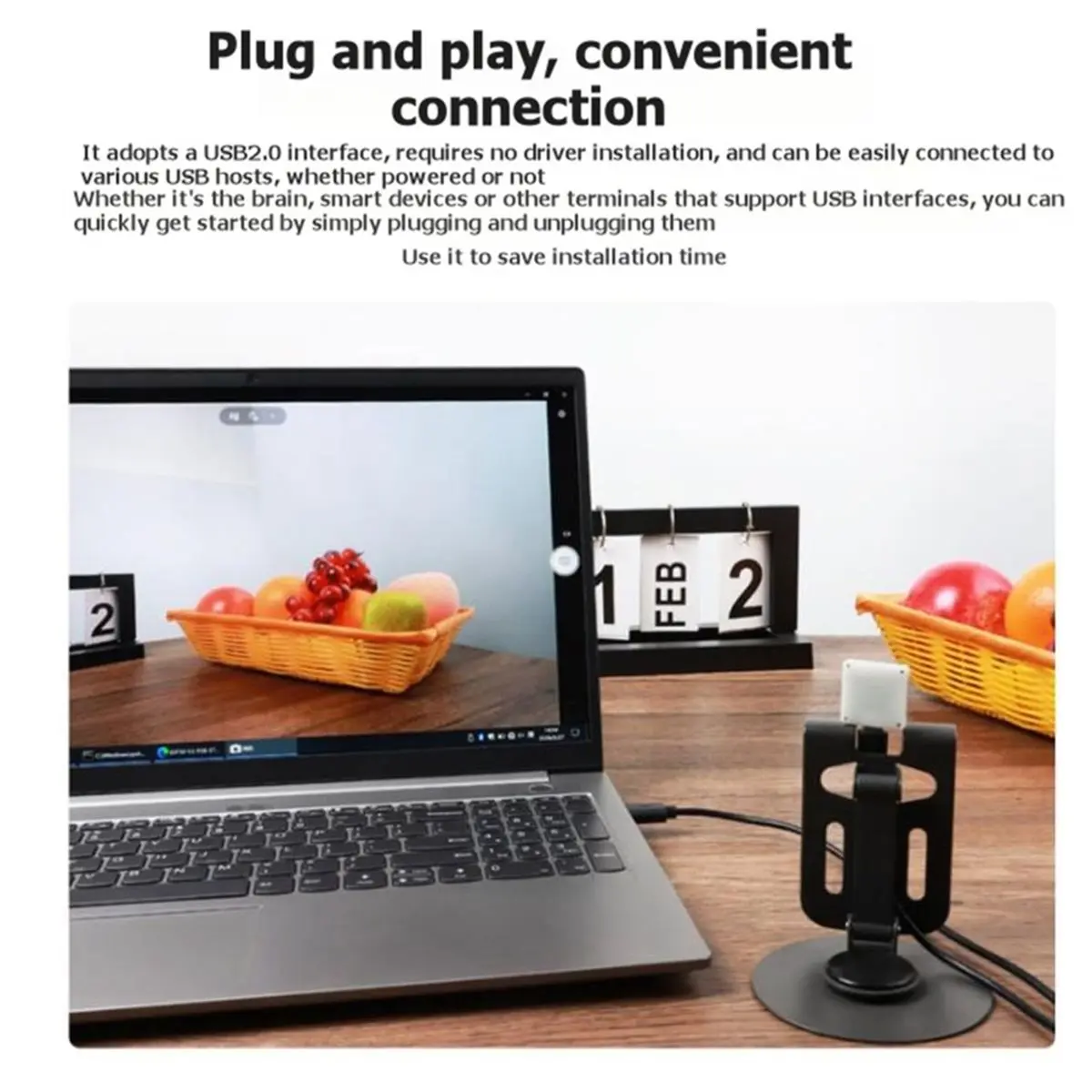 OV4689 4MP USB Camera (A) 92° FOV Fixed Distortion-Free Plug and Play Supports Type-C Port and SH1.0 4PIN Header
