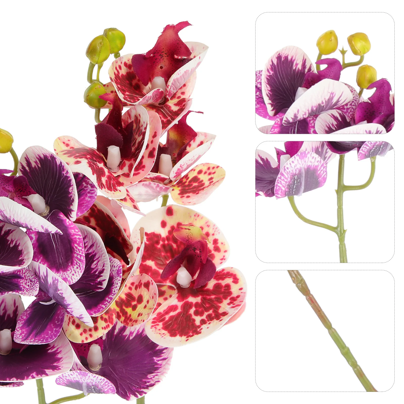 

2Pcs Reptile Terrarium Plants Artificial Simulation Landscape Ornament Fish Tank Aquarium Lizard Box Decoration